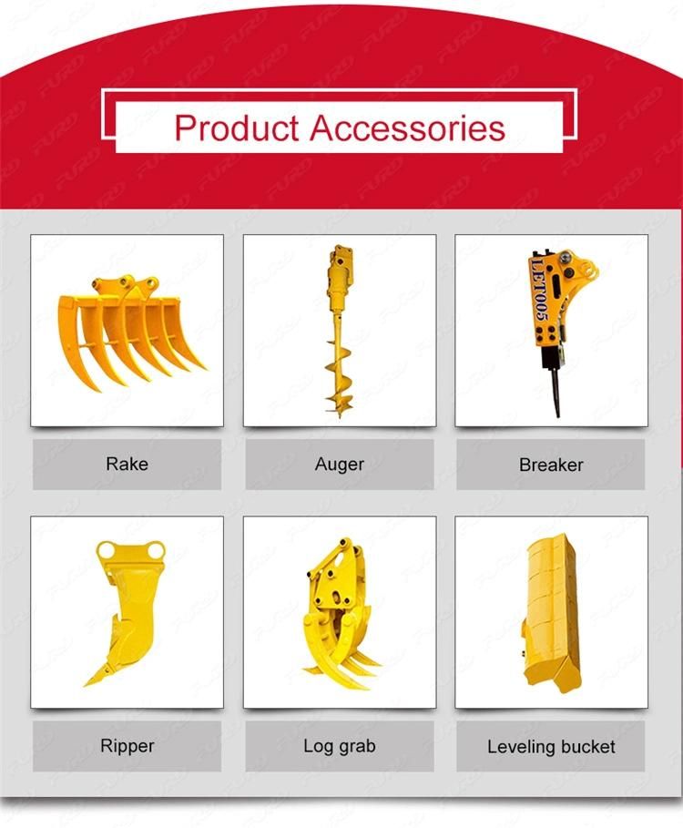1 Ton Mini Excavator Micro Digger Small Backhoe for Sale