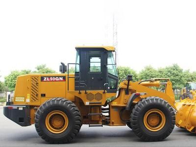 5 Ton New Hydraulic Hot Sale Front End Wheel Loader Zl50gn