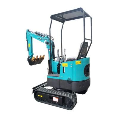 China Factory 1 Ton Mini Crawler Excavator Small Tailless Excavator