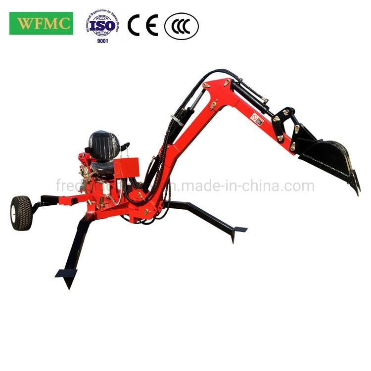 Safety Mini Excavator Best Seller Atbh9 ATV&UTV Backhoe Digger