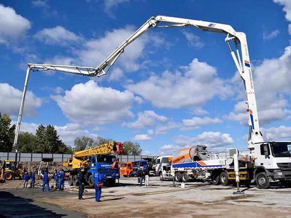 China Famous Concrete Pumping Truck Boom Pump Concrete Pump Truck 30m-63m