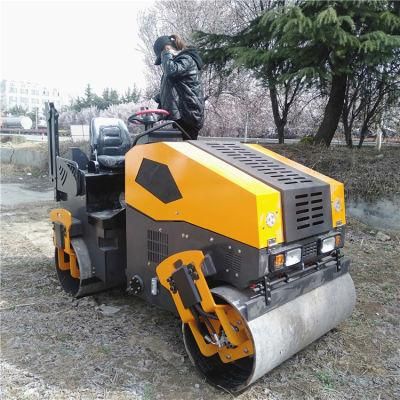 3 Ton Fully Hydraulic Vibratory Road Roller with Double Drums
