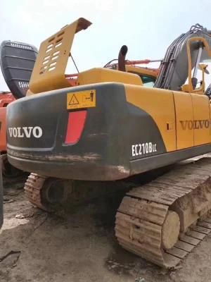 Excellent Performance Tunnel Large Excavator Volvo 21 T Series Ec210 Used Excavator