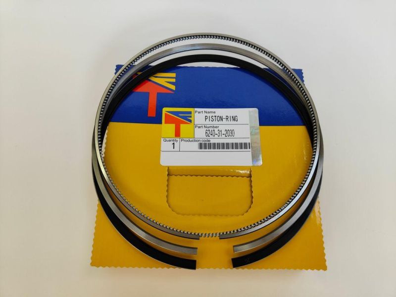 High Quality Diesel Engine Mechanical Parts Piston Ring 6240-31-2030 for Excavator Parts PC1250-7 Rubbish Truck Parts HD465-7 Engine Parst SAA6d170e-3 Qak23