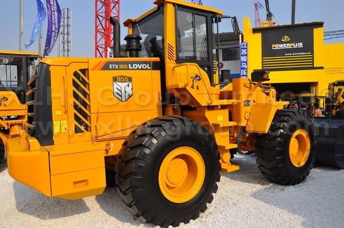 5ton Construction Machine FL955f Lovol Loader Radlader