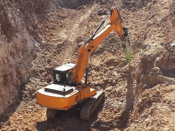 21.5t Large Crawler Excavator with Hydraulic Joystick