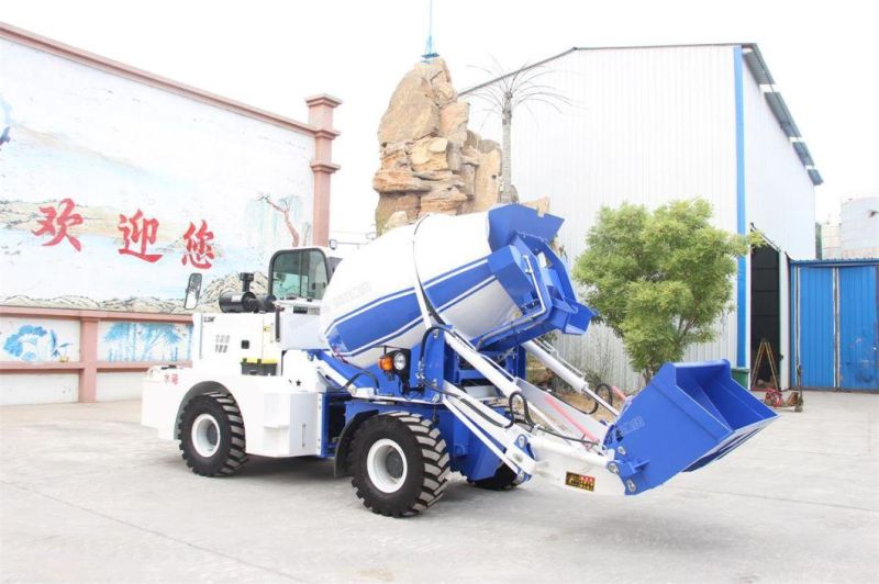 Customized Diesel Small Mobile Cement Concrete Mixer Truck for Morocco