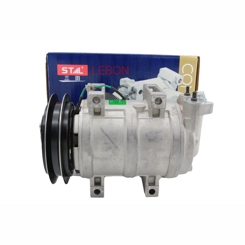 Excavator Compressor Air Conditioner Compressor Ex200-6 AC Compressor for Ex Excavator Parts