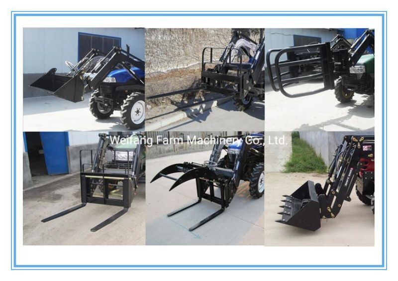30-50HP Tractor Fitted 4 in 1 Front End Loader