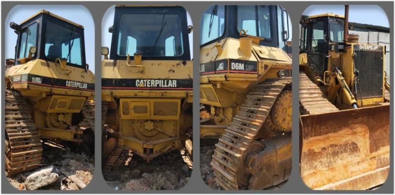 Used Crawler Tractor Caterpillar D6m LGP Bulldozer Construction Machinery