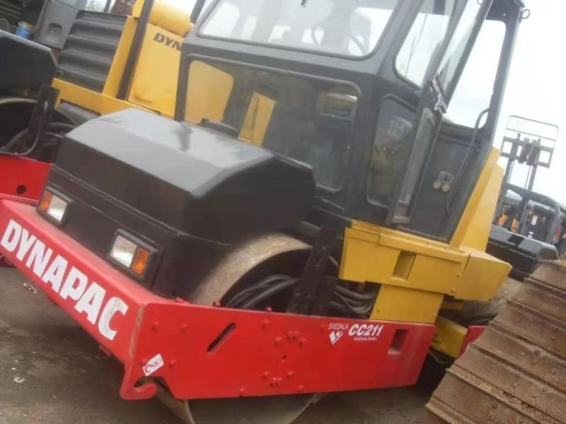 Good Condition Drum Road Roller Cc211 From DNP Construction Equipment
