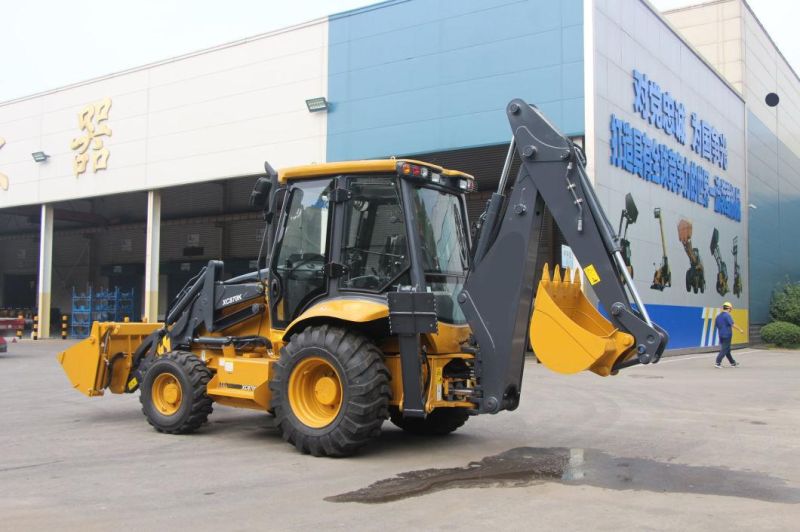 2.5 Ton 1cbm Mini Construction Wheel Backhoe Loader Xc870K