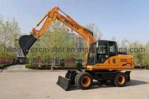 21 Ton Hydraulic Wheel Excavator Ht215W with CE Certificate