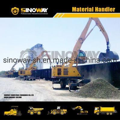50ton Material Handling Equipment Material Handling Grabbing Excavator with Magnet