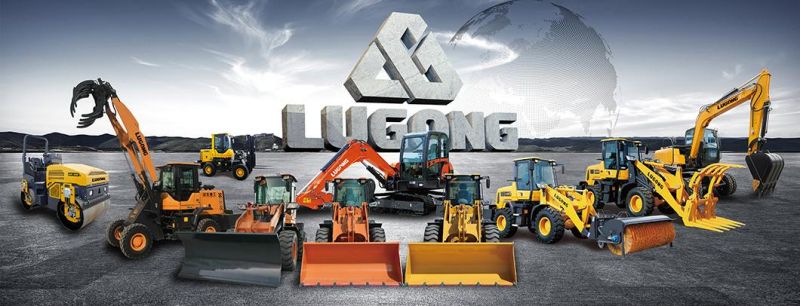 Lugong LG930 Front Wheel Loader with Backhoe Mini Excavator