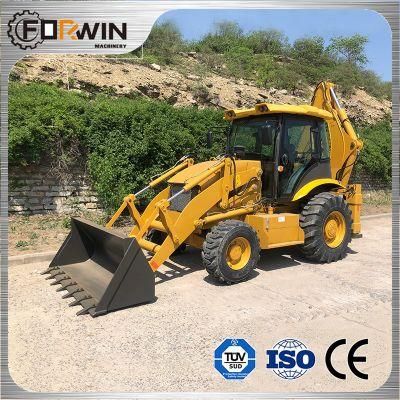 CE Certified Construction Machinery Equipment Fw388 Articulated Backhoe Loaders in Excavator with Mini Digger Small Front End Shovel for Sale