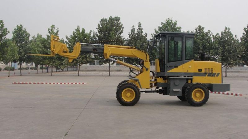 Telescopic Boom Long Arm Mini Wheel Loader for Sale