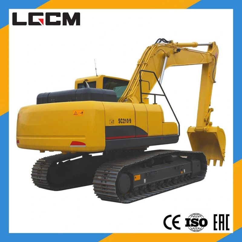 Lgcm Factory Supply Hydraulic Crawler Big Excavator 21 Ton Mining Excavator