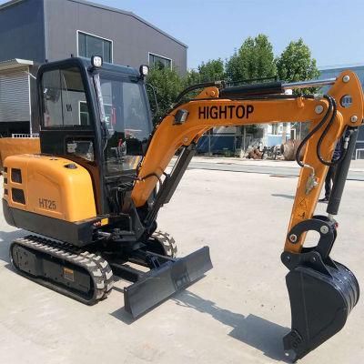 Whole Sale Shandong Excavator Mini Excavator 2500 Kg From Manufacturer 2.5 Ton Cheap Small Excavator