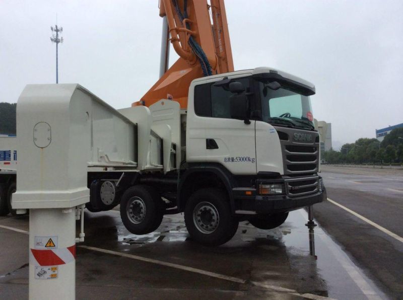 Zoomlion 36m Small Truck Mounted Concrete Pumps 36X-5z in Africa