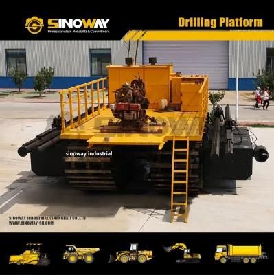 Jack-up Amphibious Drilling Platform Sinoway Amphibious Undercarriage Unit