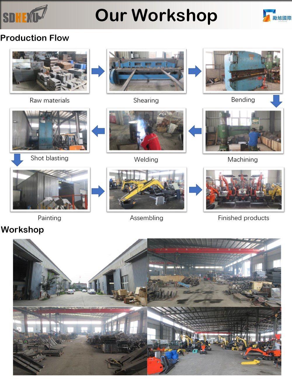 1ton 1.6ton 2ton 2.2ton Cheap Small Excavators for Sale Mini Excavators CE EPA China Cheap Price New Crawler Small Hydraulic Micro Mini Excavator Digger 5% off