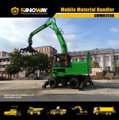 Wheeled Material Handlers with Rigid Cab Elevation for Sale