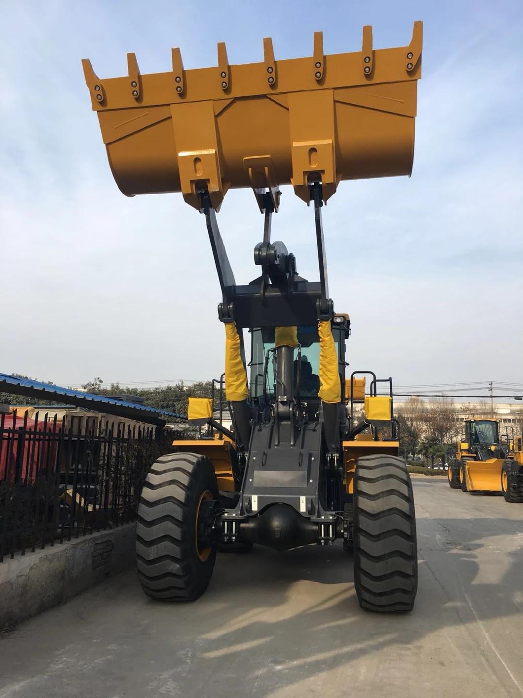 5 Ton Front End Shovel Wheel Loader Zl50gn with 3m3 Bucket
