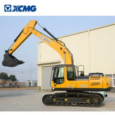 XCMG Small Excavators Xe215c China 20 Ton RC Excavator with Excavator Breaker Bucket Excavator Attachments for Sale