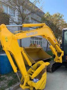 Second Hand Hydraulic Excavator Kobelco55, 5.5 Ton Used Crawler Excavator Kobelco55