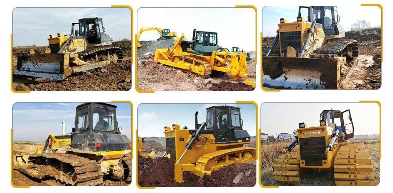 Mini Bull Dozer High Efficiency Crawler Sanitation Bulldozer with U-Blade