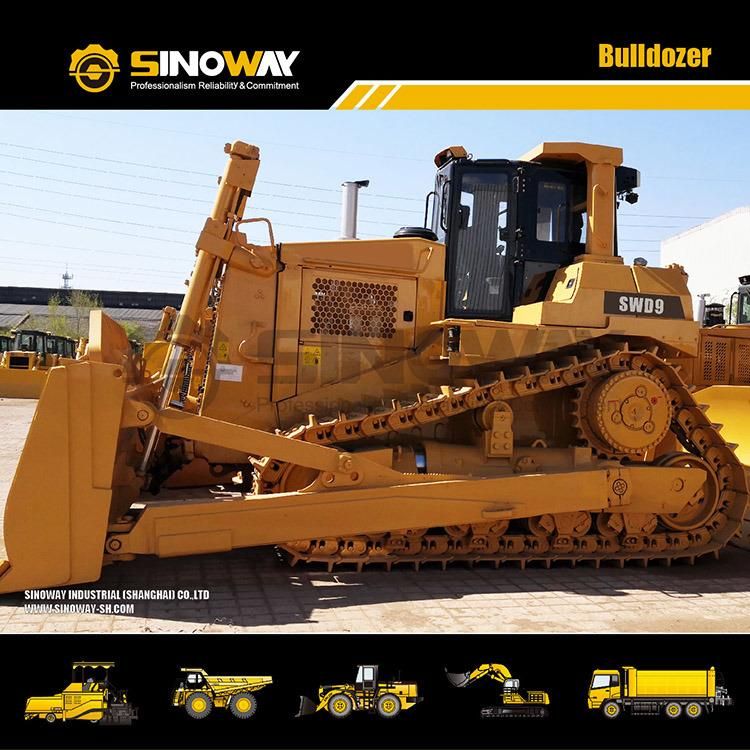 450 HP Crawler Tracked Bulldozer Sinoway Track Type Mine Bulldozer Swd9