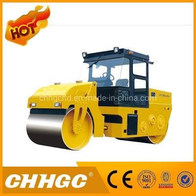 2t 3t 4t Double Steel Drum Roller Compactor, Vibratory Compacting Road Roller