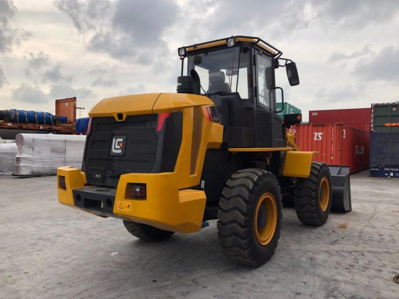 Professional 3 M3 Bucket 6t Rated Load; Wheel Loader 866h Grass Clamping with CE Certificate