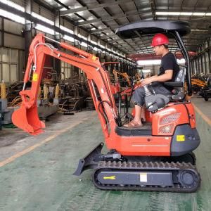 Rhinoceros Xn18 Garden Excavators Small Digger Crawler Excavator High Quality Low Price Sale