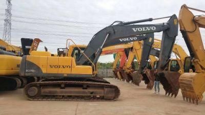 China Stock Strong Power Good Quality Japan Original Machine for Sale 27ton Excavator Used Ec270b Crawler Excavator