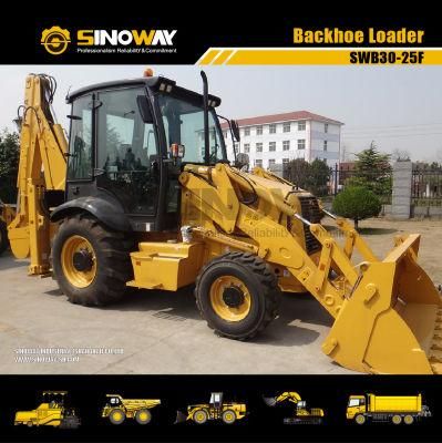 100HP Loader Backhoe with 4 in 1 Bucket and Hydraulic Breaker