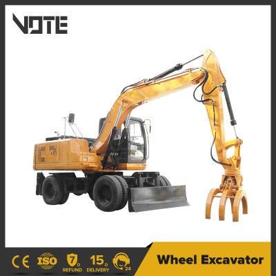 China Manufacturer 3 to 17 Ton Mobile Excavator