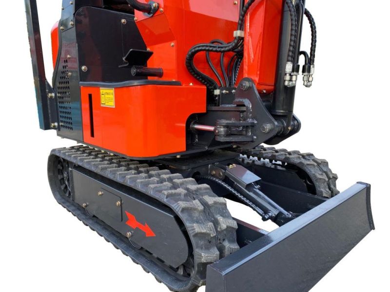 Rdt-11b 1.1 Ton High Performance Easy Operation Mini Digger Excavator 0.6ton 0.8ton 1ton 1.5 Ton