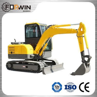 Excellent Configuration Micro Small Hydraulic Crawler Forwin Mini Excavator Fw40b with Rubber Track and CE Certification