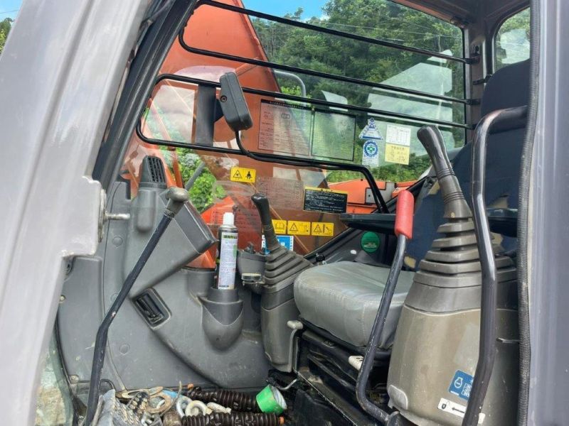 12 Ton Hitachi Zaxis 125 Excavadora Usada Excavatrice Second Hand Used Hydraulic Crawler Excavator Mining Construction Machinery Equipment Track Excavators