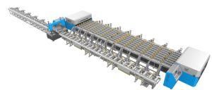 Automatic Rebar Sawing Upsetting Threading and Polishing Line by Yytf