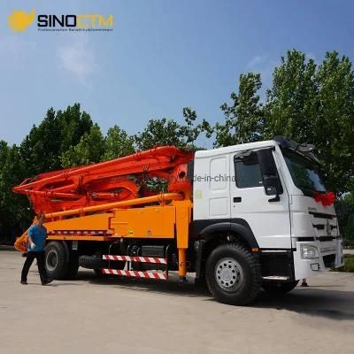 28m-56m Mobile Concrete Pump Truck with 29m Boom