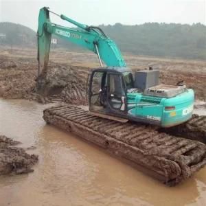LC-Sw20 20ton Undercarriage Floating Cat320d Amphibious Excavator with Reliable Pontoons