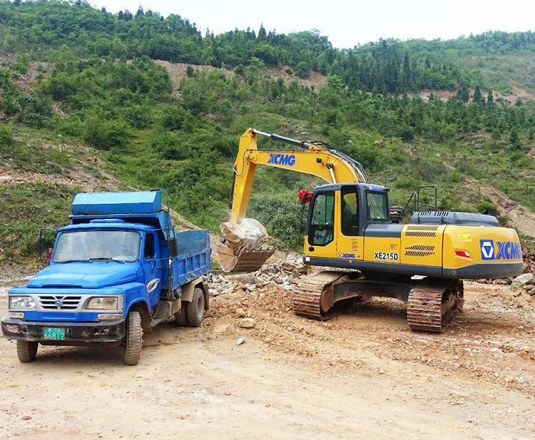 New 21.5 Tons Hydraulic Excavator Xe215c Xe215D Xe215da with Breaker