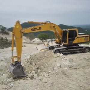 25t Mid size hydraulic crawler excavator SDLG E6250F with reliable quality