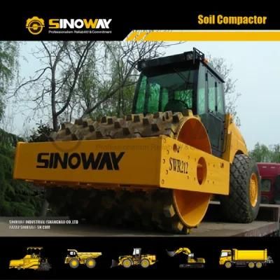China 12ton Single Drum Vibratory Compactor Roller with Cummins Engine