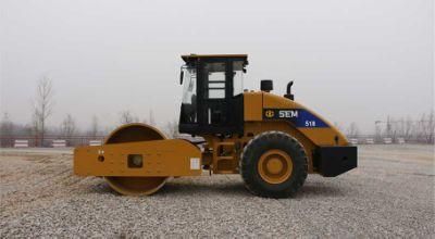 18t Soil Compactor Sem518 Single Drum Roller 18000kg Vibratory Road Roller