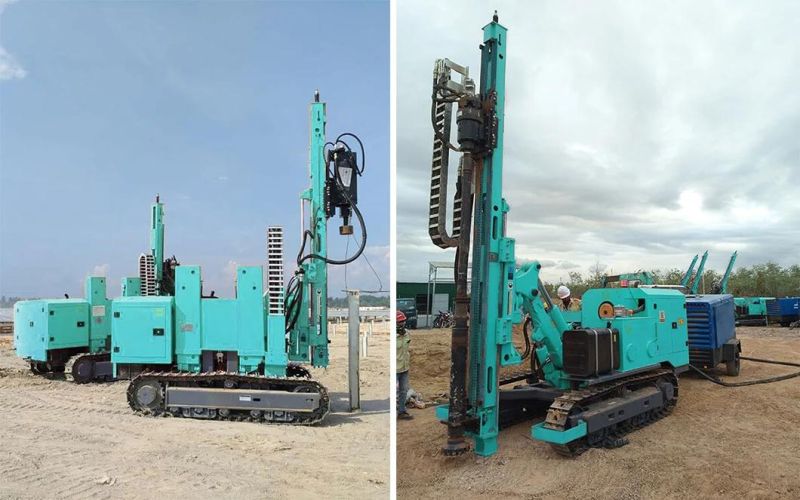 Factory Direct Sale Hf385y 84kw Solar Pile Driver with RoHS