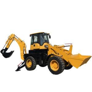 2.5 Ton Hydraulic Backhoe Loader for Sale Applicable Earthmoving Machinery